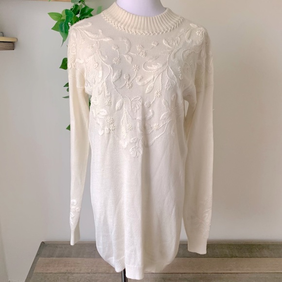 Embroidered Sweater - Picture 2 of 6